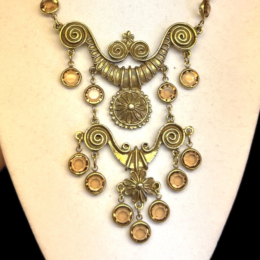 Art Deco Style Necklace, Vintage